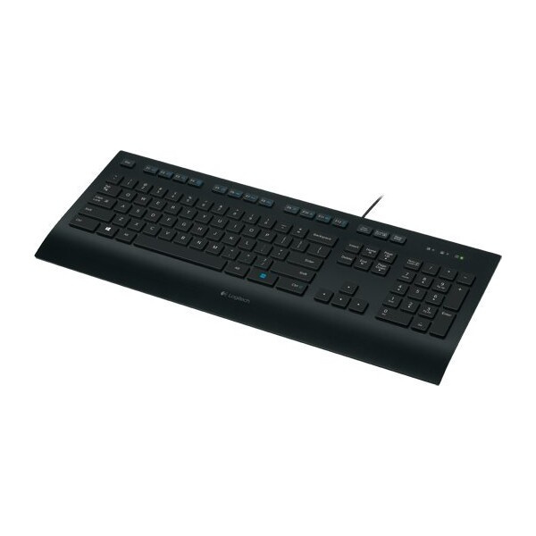 Logitech Corded Keyboard K280e 920-005217 Černá