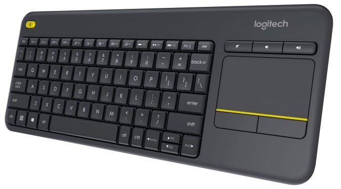Logitech Wireless Keyboard K400 Plus 920-007151 Černá