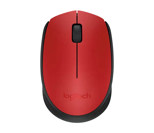 Logitech Wireless Mouse M171 červená