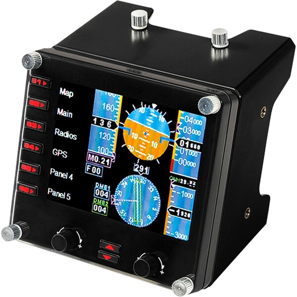 Logitech G Saitek Pro Flight Instrument Panel 945-000008 Černá