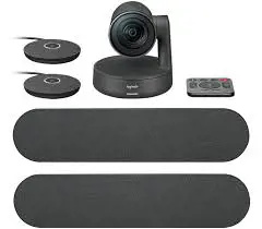 Logitech Rally plus set Ultra HD konferenční systém Černá