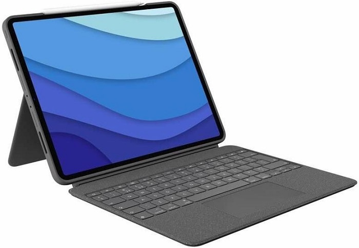 Logitech Combo Touch pouzdro s CZ/SK klávesnicí iPad Pro 11' (1.2.3.4. gen) šedé