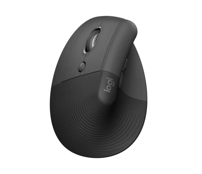 Logitech Lift Left Vertical Ergonomic Černá