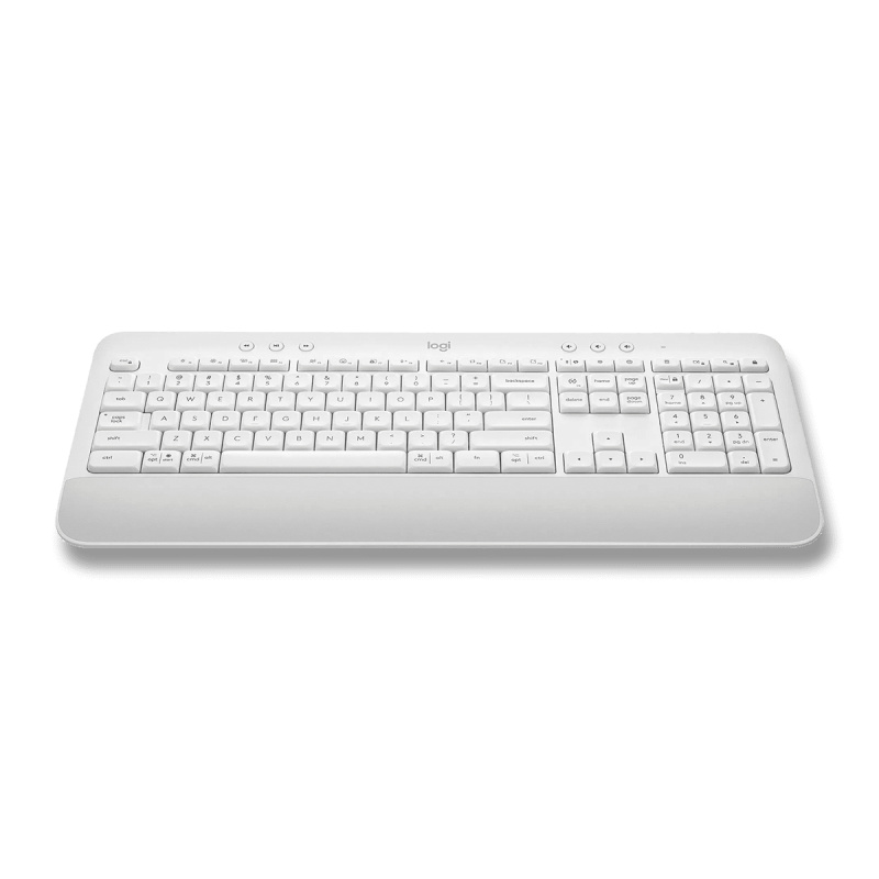 Logitech K650 - bezdrátová klávesnice - šedá