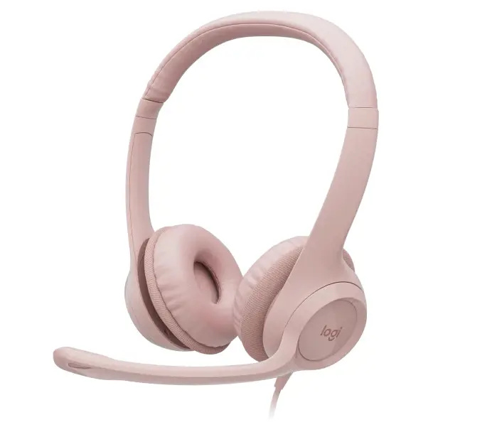 Logitech H390 981-001281 Růžová
