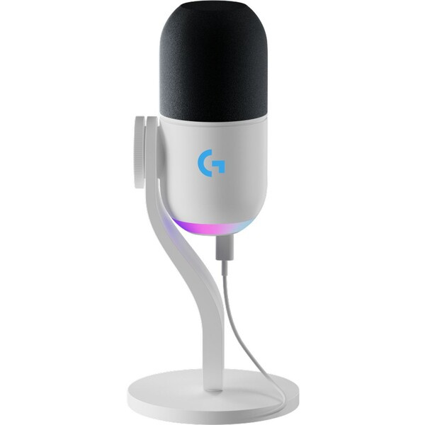 Logitech G Yeti GX Dynamic RGB White 988-000576 Bílá