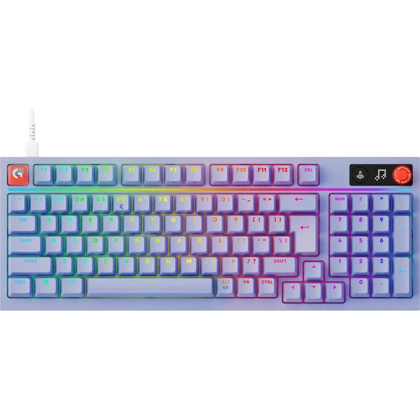 Logitech G316 X 98 herní mechanická klávesnice (US) fialová