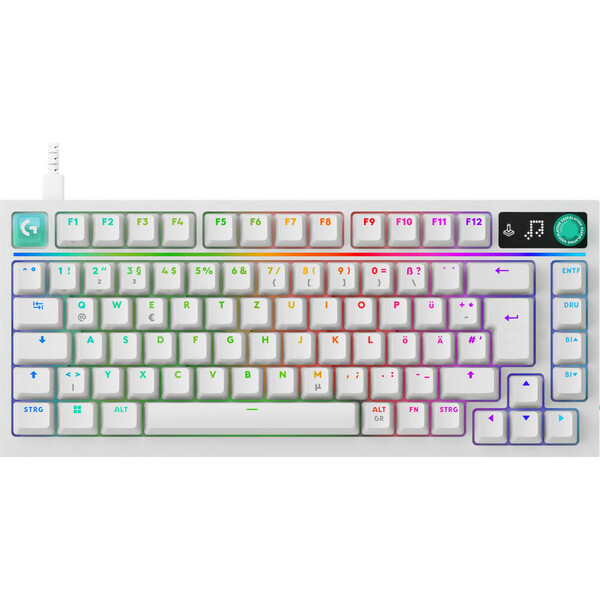 Logitech G316 X 75 herní mechanická klávesnice (USINTL) bílá