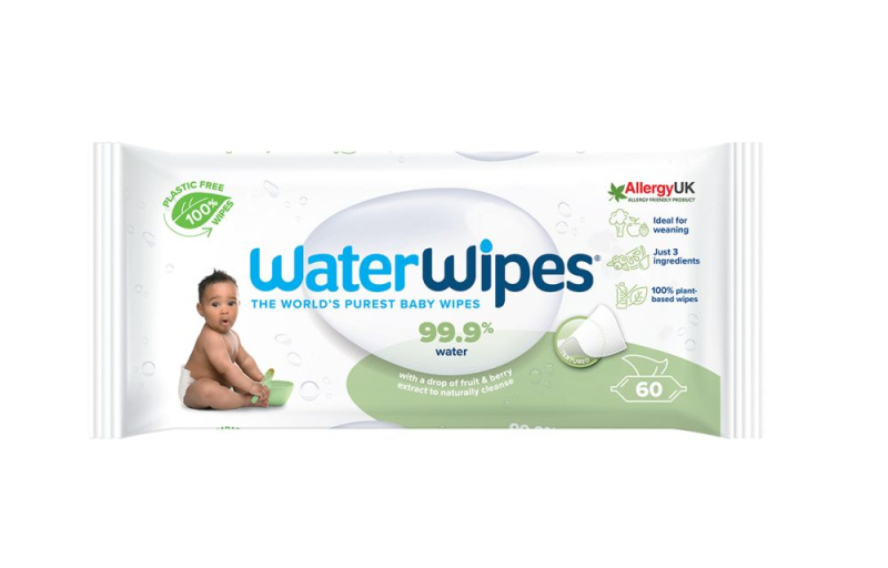 WaterWipes Baby Wipes Soapberry dětské jemné vlhčené ubrousky 60 ks