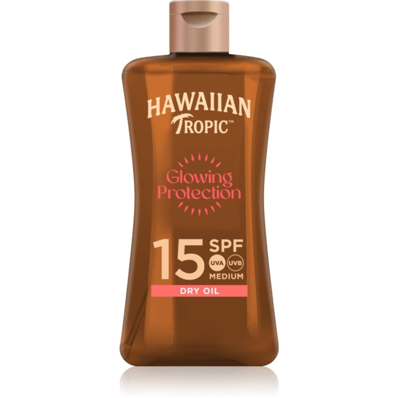 Hawaiian Tropic Protective Dry Oil Spray suchý olej na opalování SPF 15 100 ml