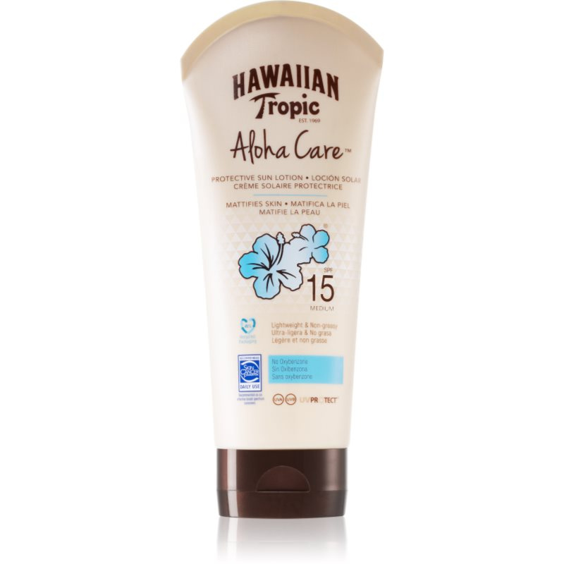 Hawaiian Tropic Aloha Care krém na opalování SPF 15 180 ml
