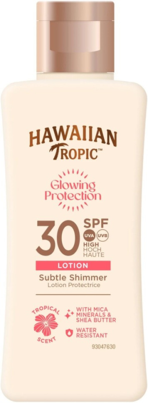 Hawaiian Tropic Glowing Protection Sunscreen Lotion opalovací mléko SPF 30 75 ml