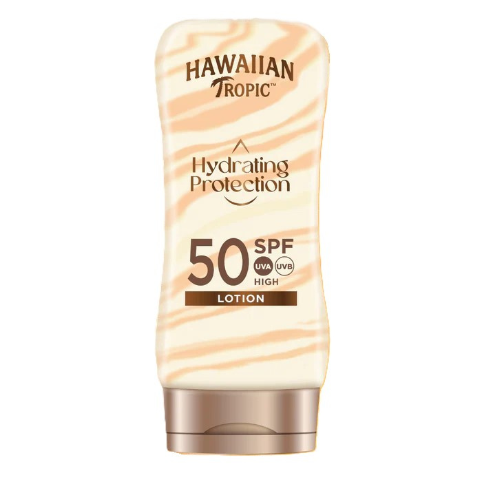 Hawaiian Tropic Hydrating Protection Lotion opalovací krém na tělo SPF 50 180 ml