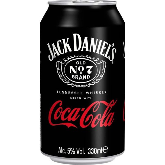 Jack Daniel´s Jack Daniel's & Cola 5 % 0,33 l