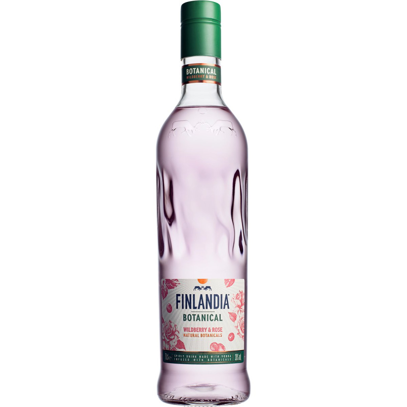 Finlandia Botanical Lesní ovoce a růže vodka 30% obj.