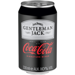 Jack Daniel´s J.Daniels Gentleman & Cola 0,33 l 10 %