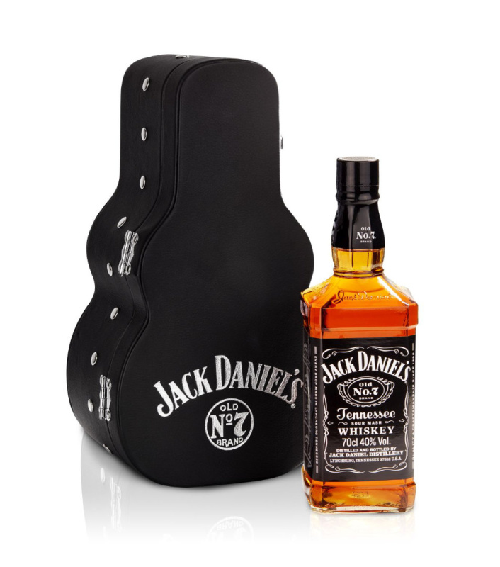 Jack Daniel´s Jack Daniel's Black 40 % 0,7 l Guitar Pack