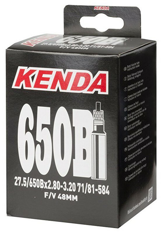 duše KENDA 27,5x2,4-2,8 (60/71-584) FV 48mm Barva: ventil FV, Velikost: 27,5"