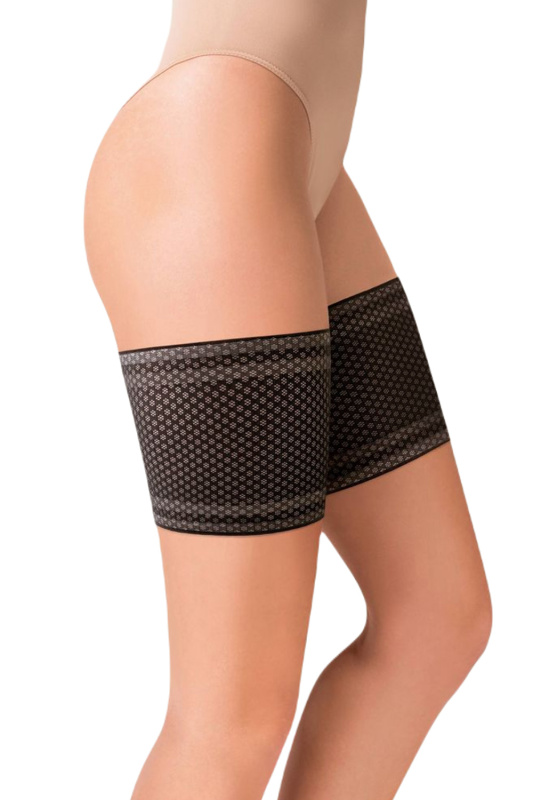 Pásky proti odírání stehen Gabriella Summer Thigh Band code 511 Barva: Černá, Velikost: 7-3XL
