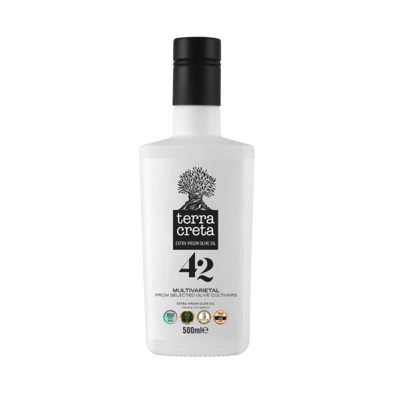 Terra Creta EVOO Multivarietal Premium Blend 42 olivový olej extra panenský 500 ml