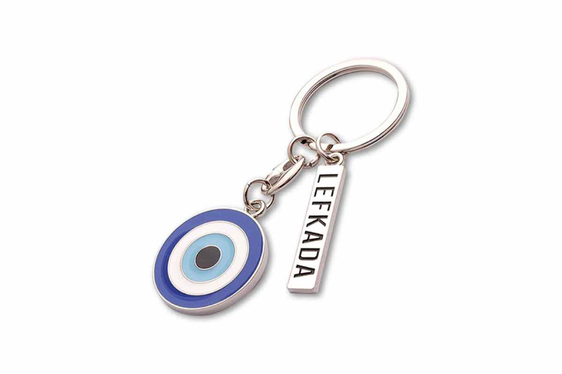 ATP – kovový přívěsek na klíče Lefkada „Evil Eye"
