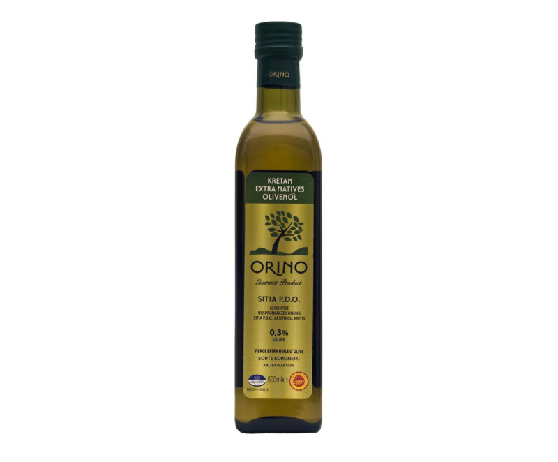Orino Sithia Orino Sitia P.D.O. Kréta Extra panenský olivový olej 0,3% 500ml – sklo