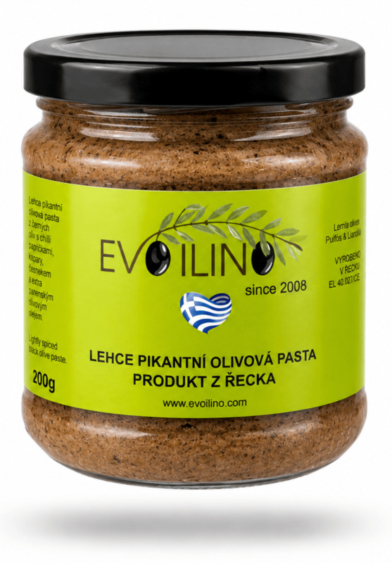 Evoilino lehce pikantní olivová pasta 200 g