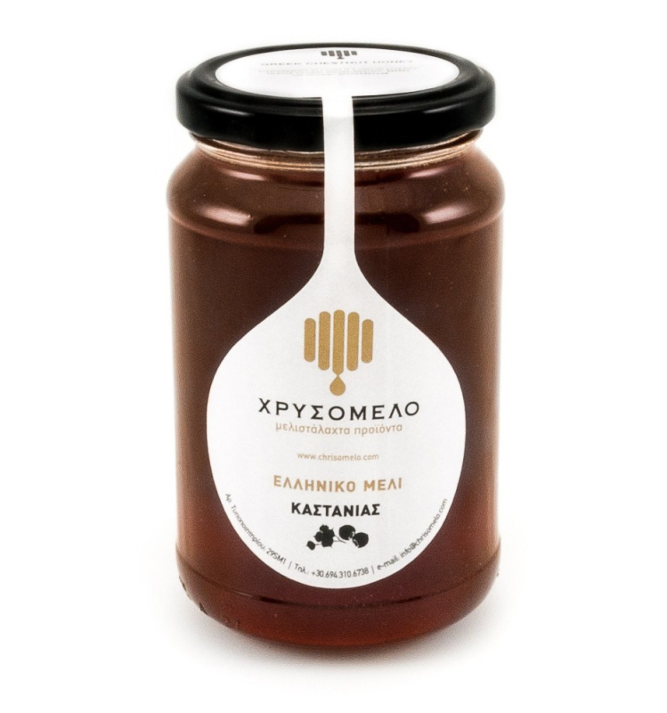 Chrisomelo Kaštanový med 480g