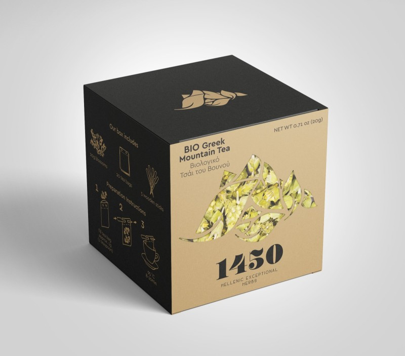 BIO Řecký horský čaj (1450) - (Hellenic Herbs) - 80g