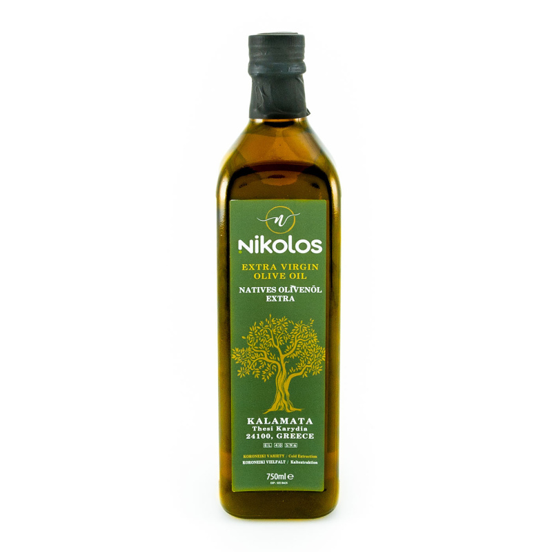 Nikolopoulos Estate Nikolos Kalamata Extra panenský olivový olej 0,4 - 0,6% 750ml - sklo