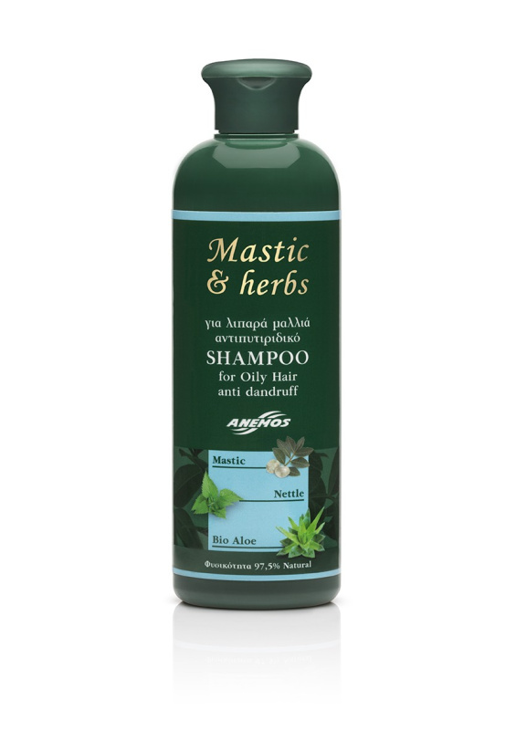 Anemos Chios šampón proti lupům pro mastné vlasy s mastichou 300ml