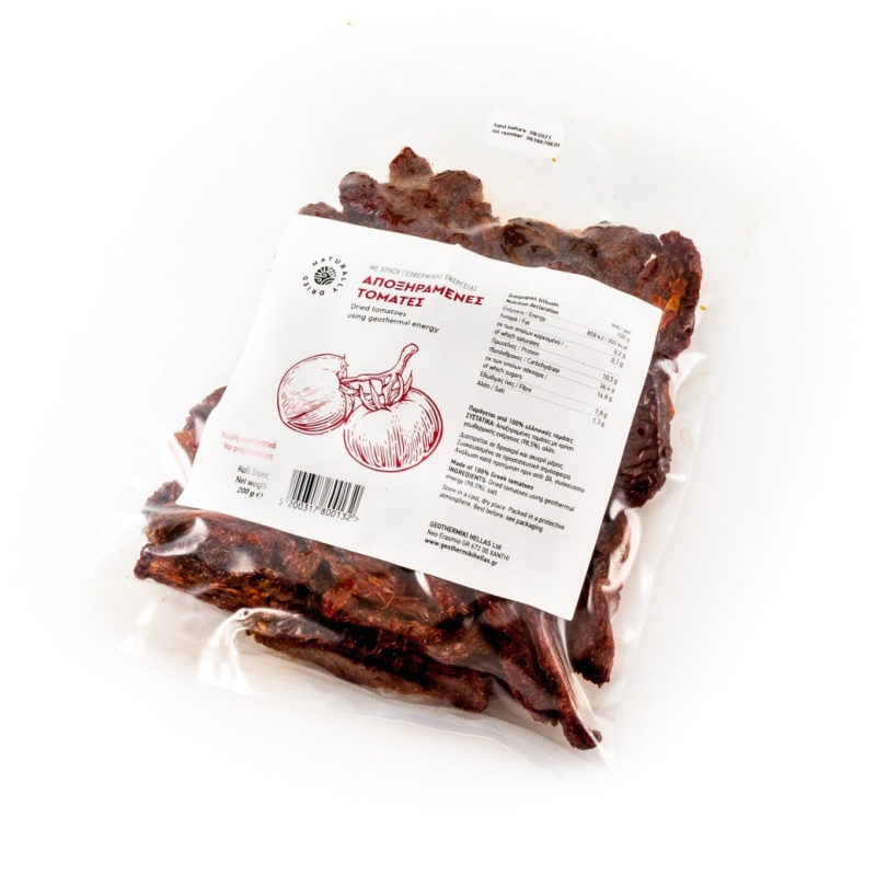 Geothermiki Hellas Sušená rajčata velká Geothermiki vacuum 200g