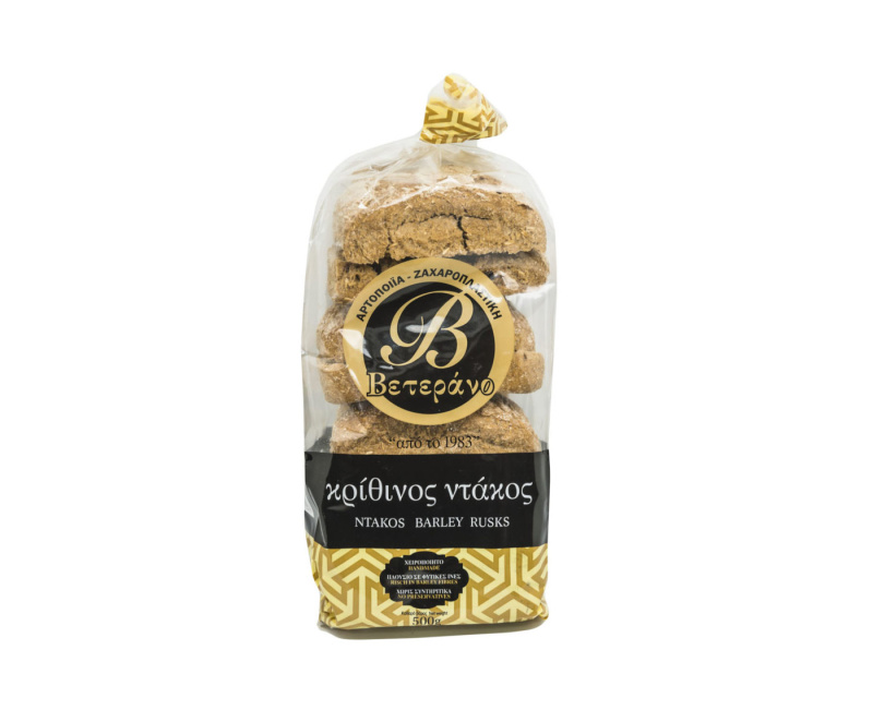 Veteráno krétský celozrnný chléb na Dakos (Paximadi) 500g