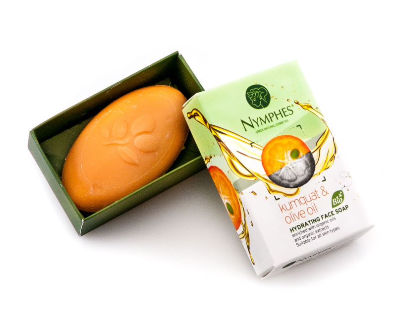 Nymphes olivové mýdlo KUMQUAT 70g