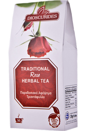Dioscurides Rose – sypaný bylinný čaj z růží 25g