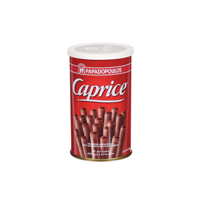 Papadopoulou Caprice plněné trubičky Classic 115g