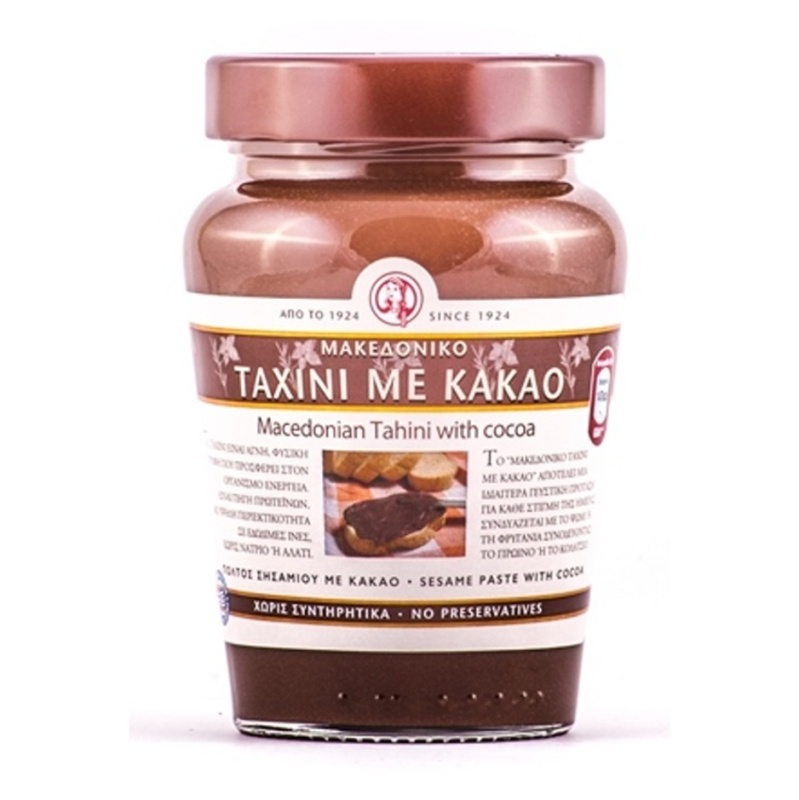 HAITOGLOU BROS SA Makedoniko Tahini sezamová pasta čokoládová 350g