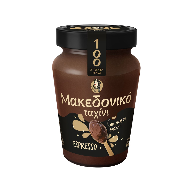 HAITOGLOU BROS SA Makedoniko Tahini sezamová pasta s espressem 330g