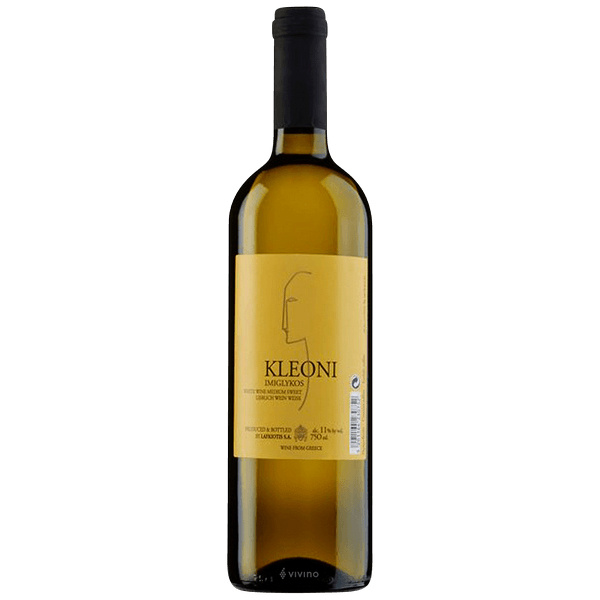 Lafkioti Nemea IMIGLYKOS bílé polosladké víno KLEONI 11% 750ml