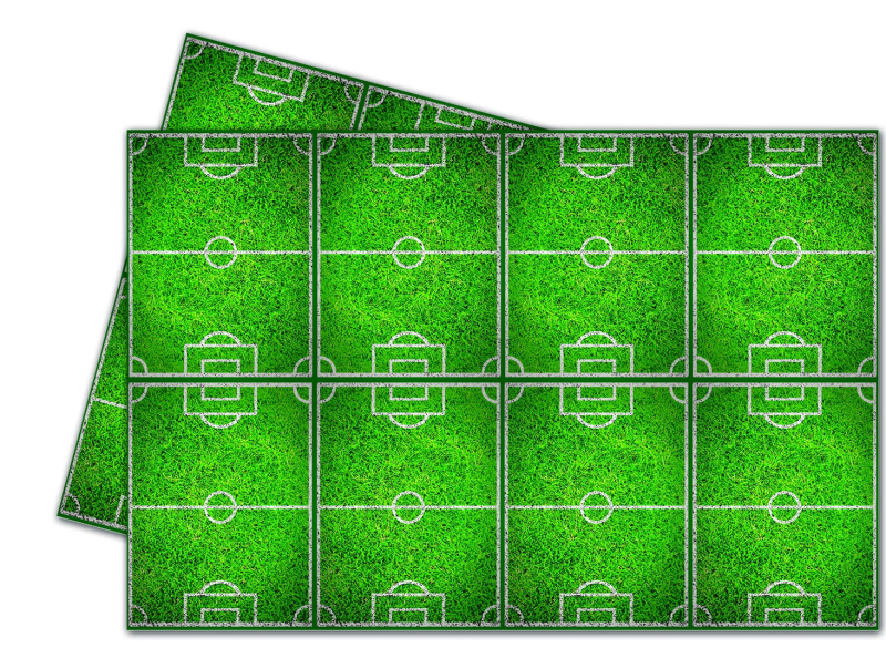 Fotbalová party plastový ubrus 120 × 180 cm - 1 kus