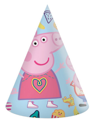 Čepičky prasátko Peppa 6 ks Albi