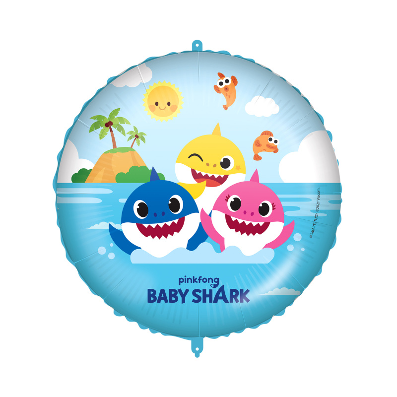 Balónek fóliový Baby shark kolo Albi