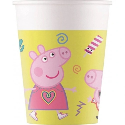 Kelímky Prasátko Peppa 8 ks