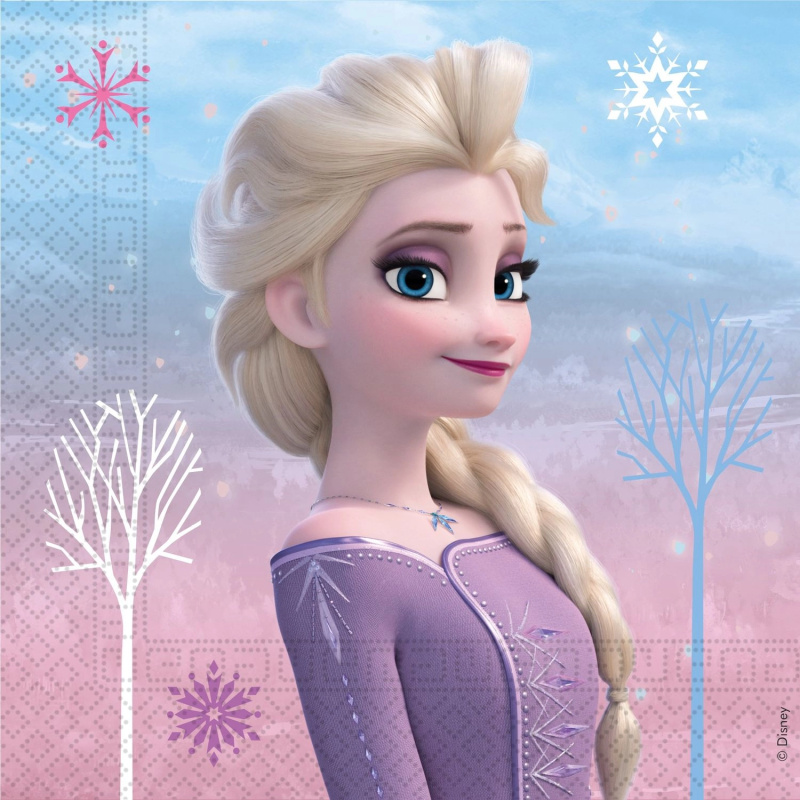 Frozen 2 - Ubrousky papírové, 33 x 33 cm , 20 ks
