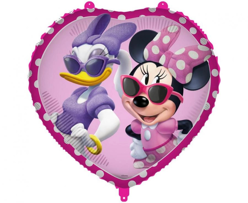 Fóliový balón srdce MINNIE MOUSE 46 cm