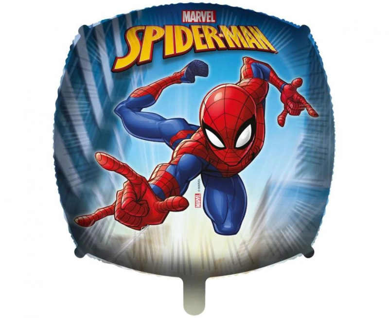 Fóliový balón SPIDER-MAN 46 cm čtverec