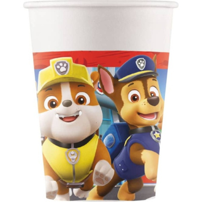 Papírové kelímky PAW PATROL 200 ml, 8 ks