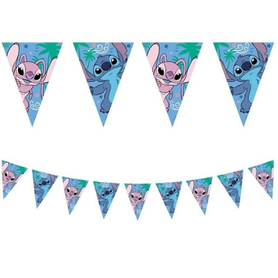 Banner vlajky Stitch & Angel Albi