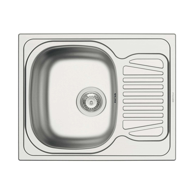 Pyramis vestavný dřez Sparta 1B 1D, nerez 18/10, 62 x 50cm