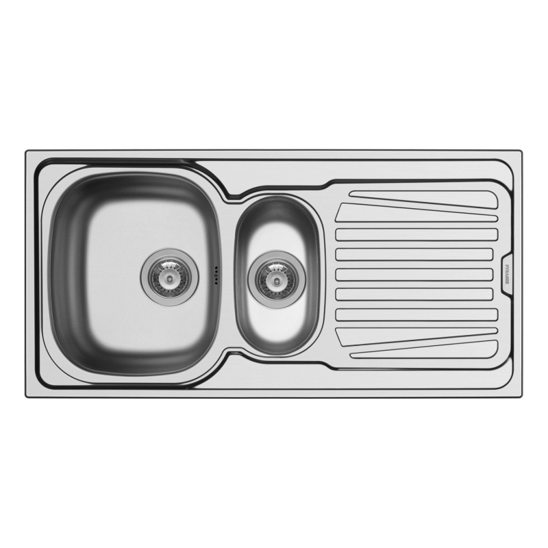 Pyramis Nerezový dřez Sparta 1 1/2B 1D, 100 x 50 cm